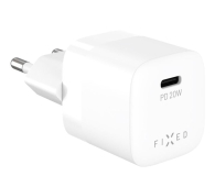 FIXED Ładowarka sieciowa USB-C Travel Charger 20W Mini (biały) FIXC20M2-C-WH - 1484712 - zdjęcie 1